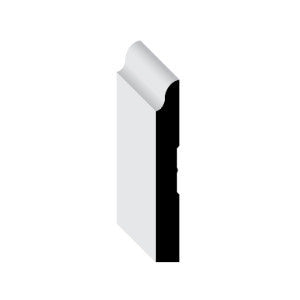 9/16" x 4-1/4" Colonial Baseboard